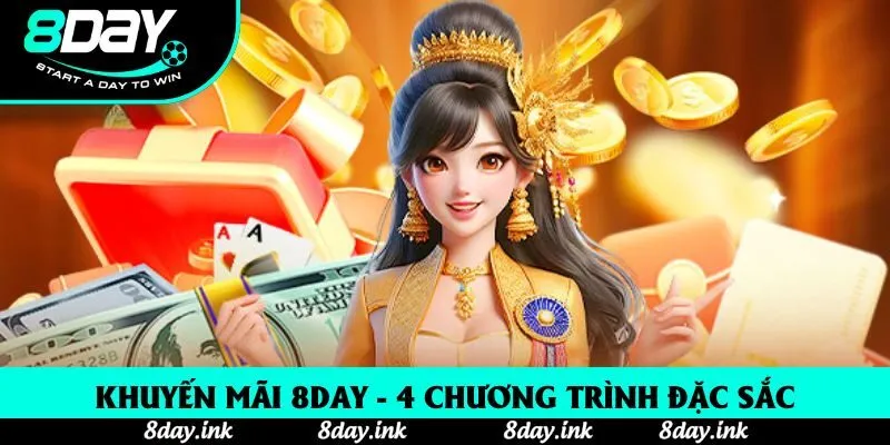Khuyến Mãi 8day - 4 Sự Kiện Nổi Bật Đang Diễn Ra Trên Trang Chủ