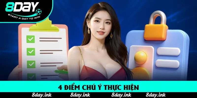 4 điểm chú ý thực hiện